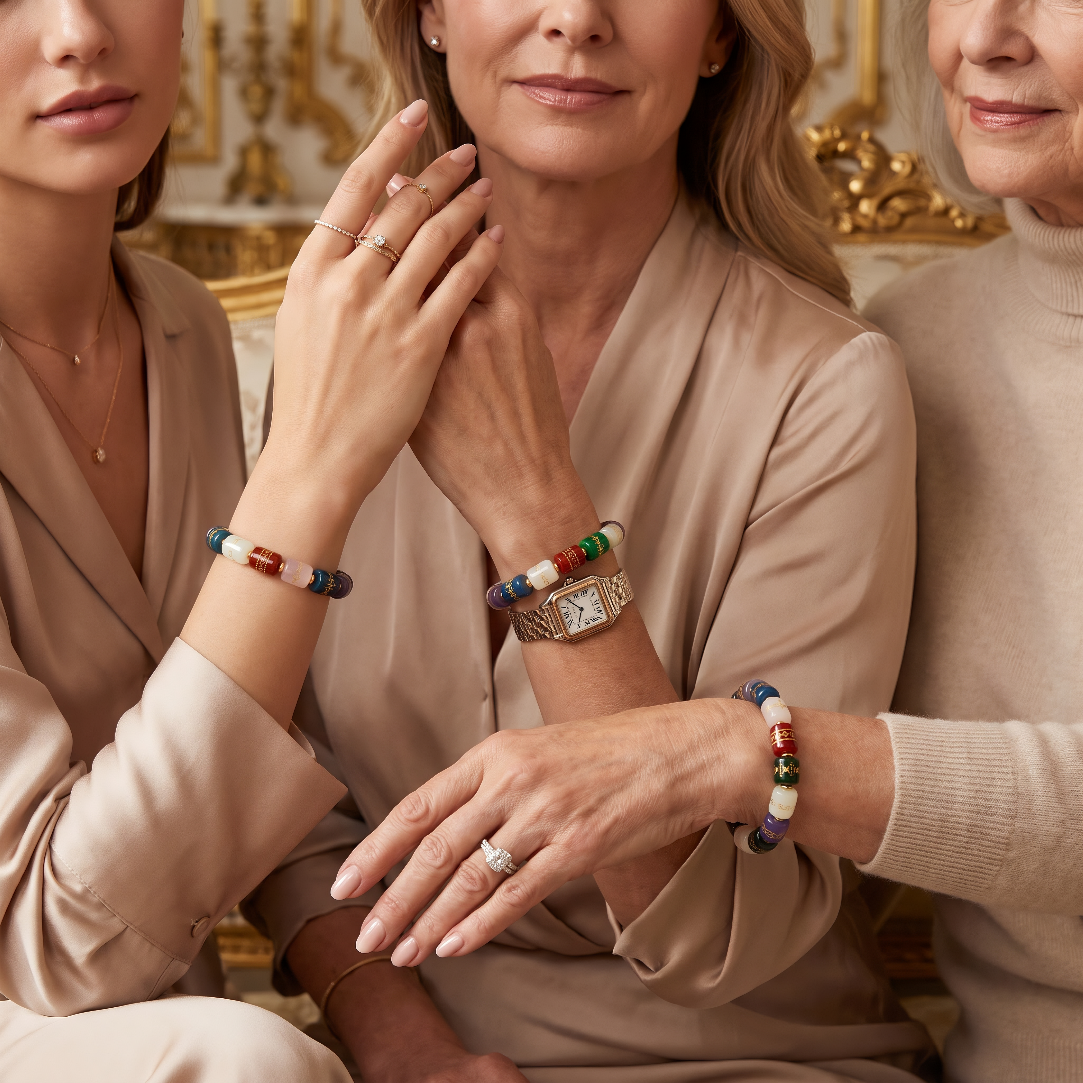 Feng Shui Thirteen Treasures Bracelet | Protection Spiritual Jewelry