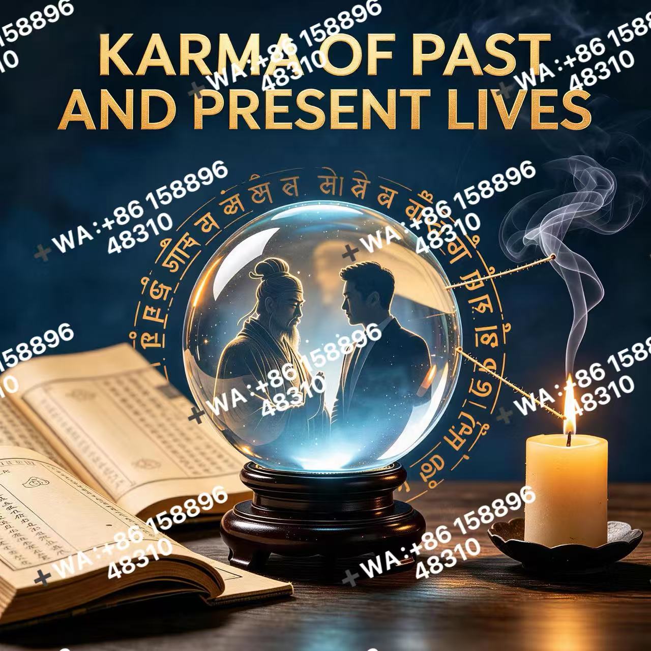 Look at past and present lives