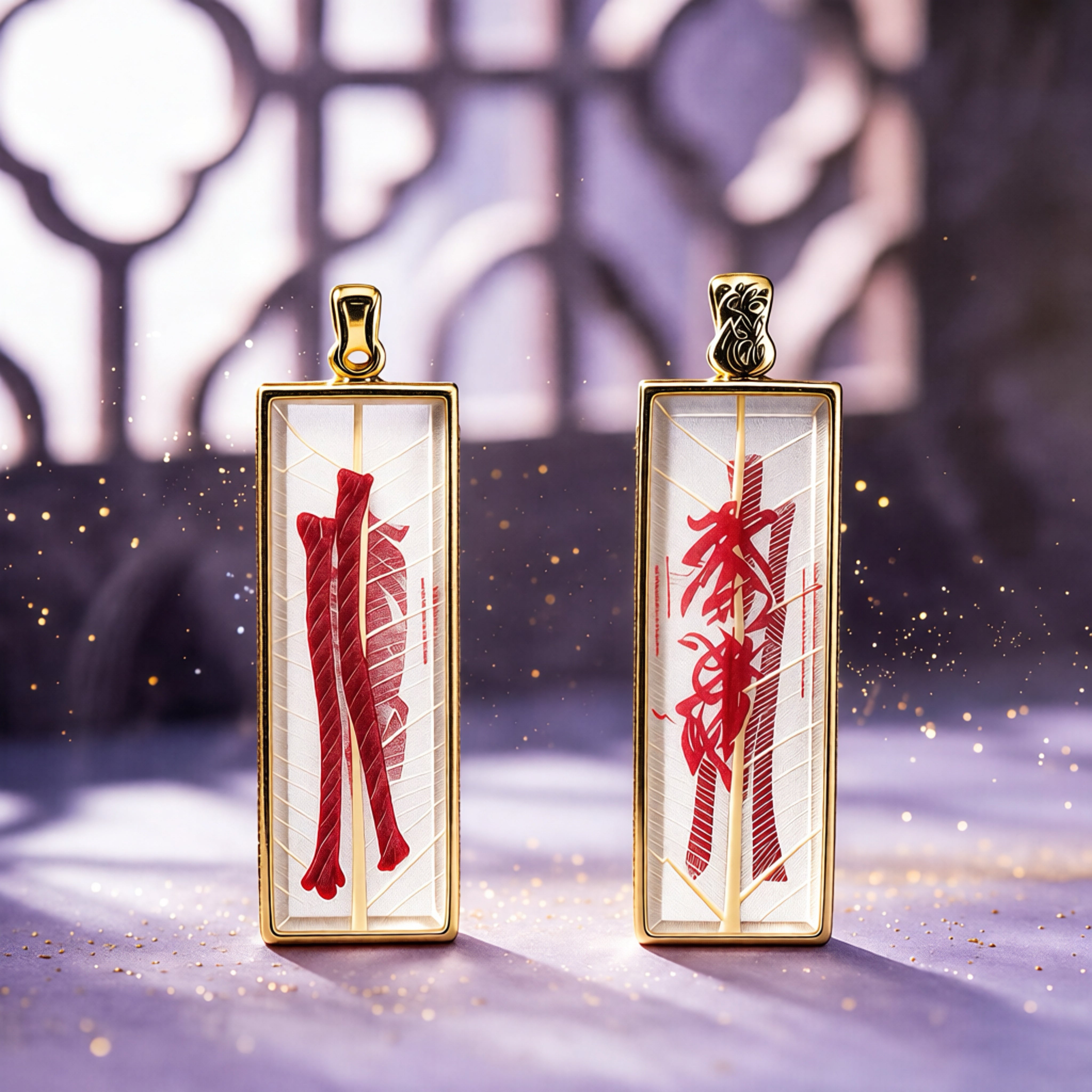 Feng Shui Bodhi Leaf Pendant | Spiritual Protection Lucky Charm