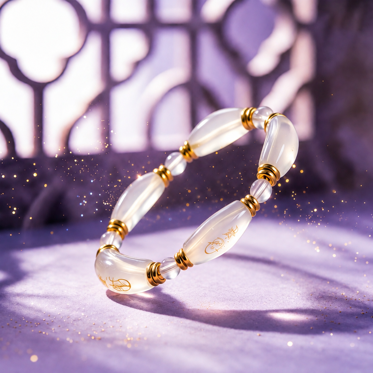 Qingxu Five-Talisman Bracelet | Feng Shui Protection Jewelry