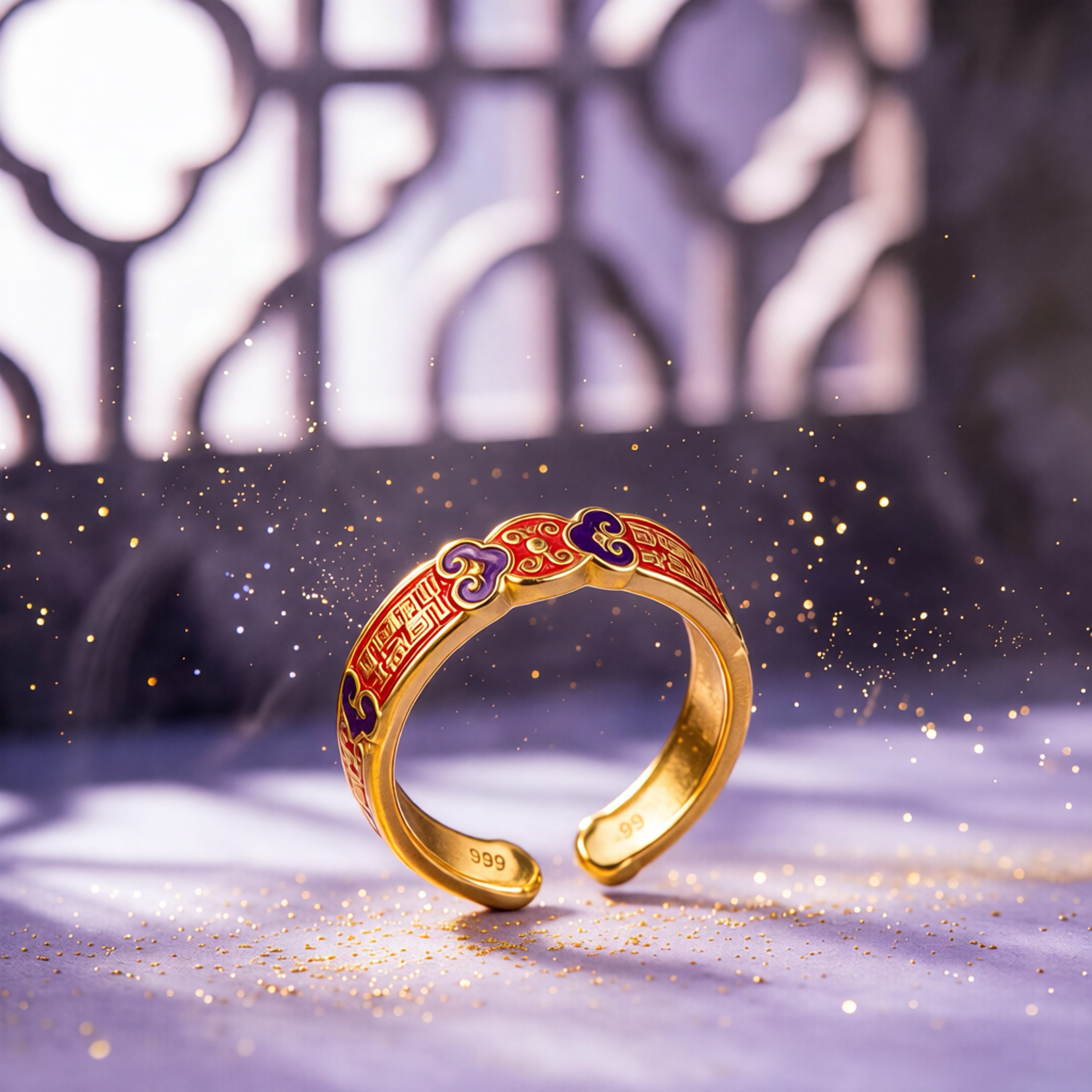 Feng Shui Wealth Ring | Four Vault Prosperity Talisman