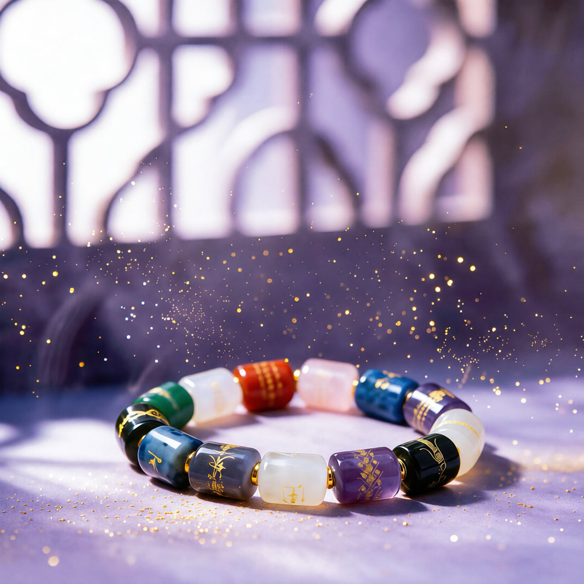 Feng Shui Thirteen Treasures Bracelet | Protection Spiritual Jewelry