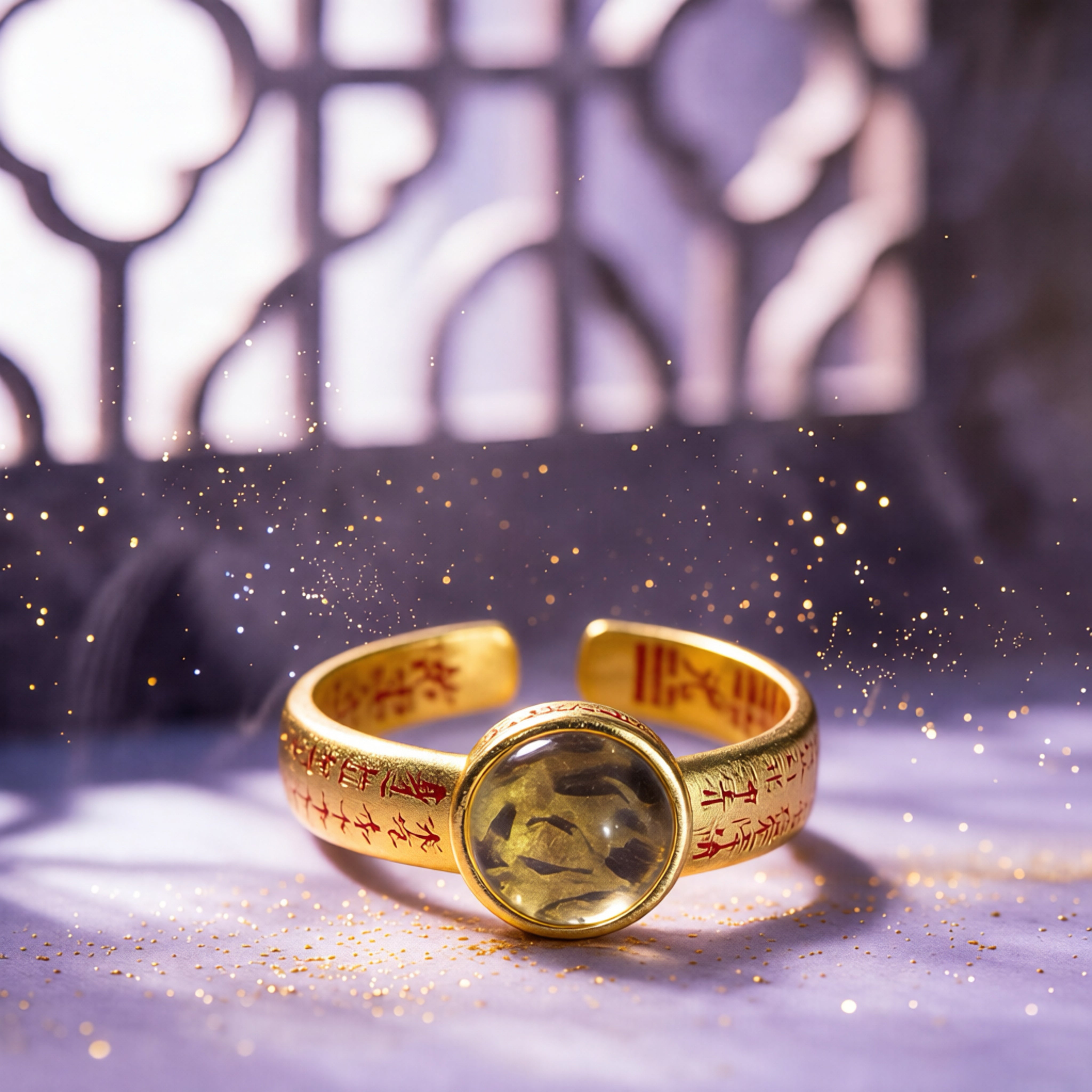 Feng Shui Five Thunder Mountain Ring | Protection Spiritual Jewelry