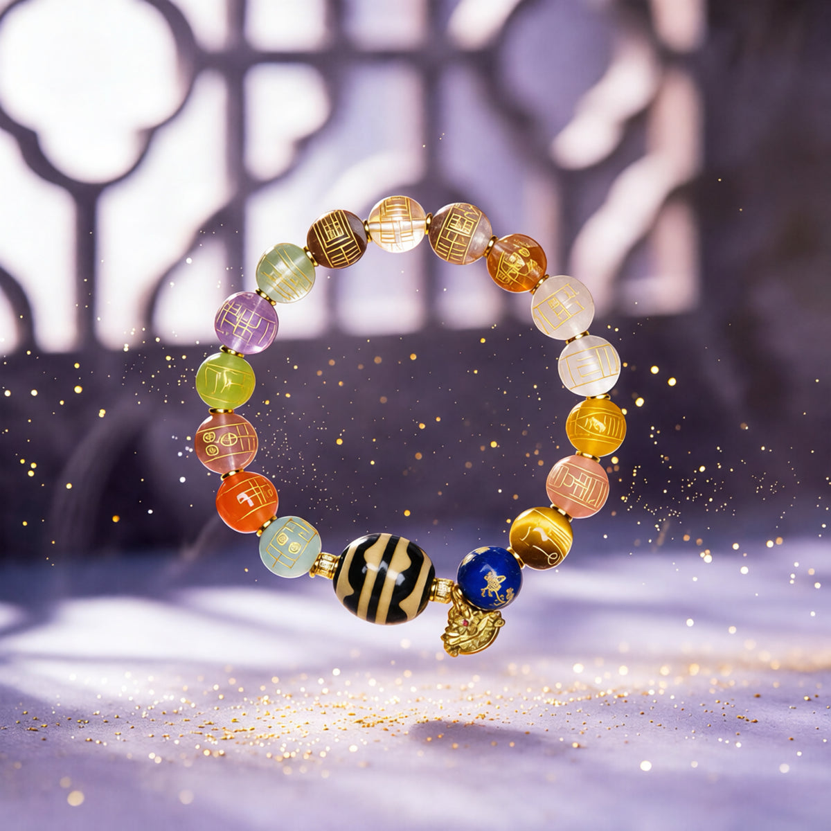 Feng Shui Five Elements Bracelet | Balance Charm