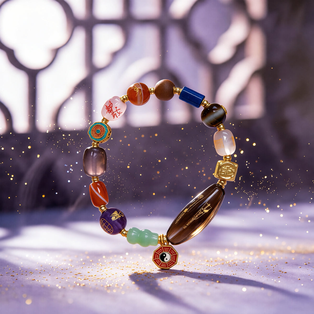 Feng Shui Six Treasures Bracelet | Protection Charm