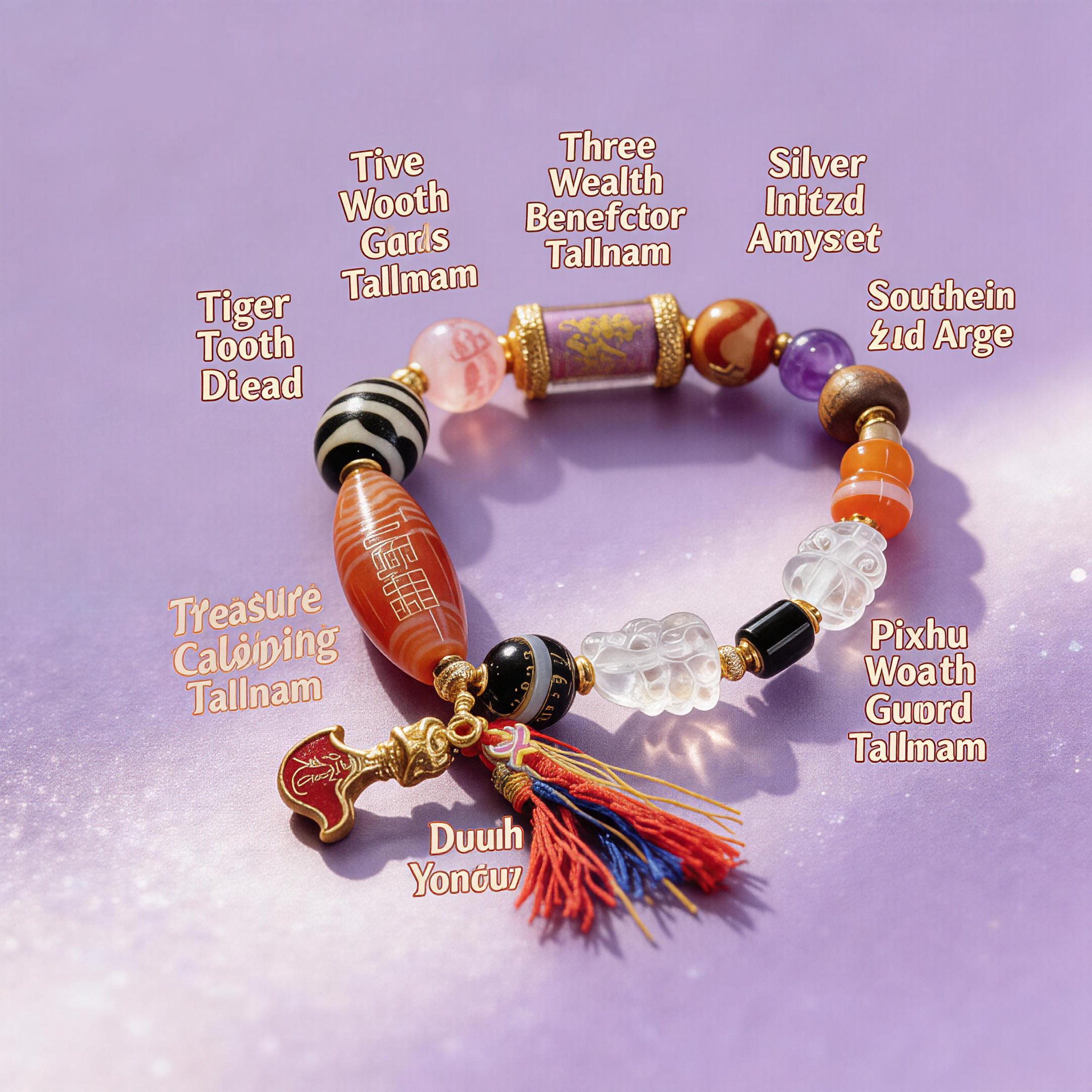 Wealth-Bringing Multi-Gem Bracelet