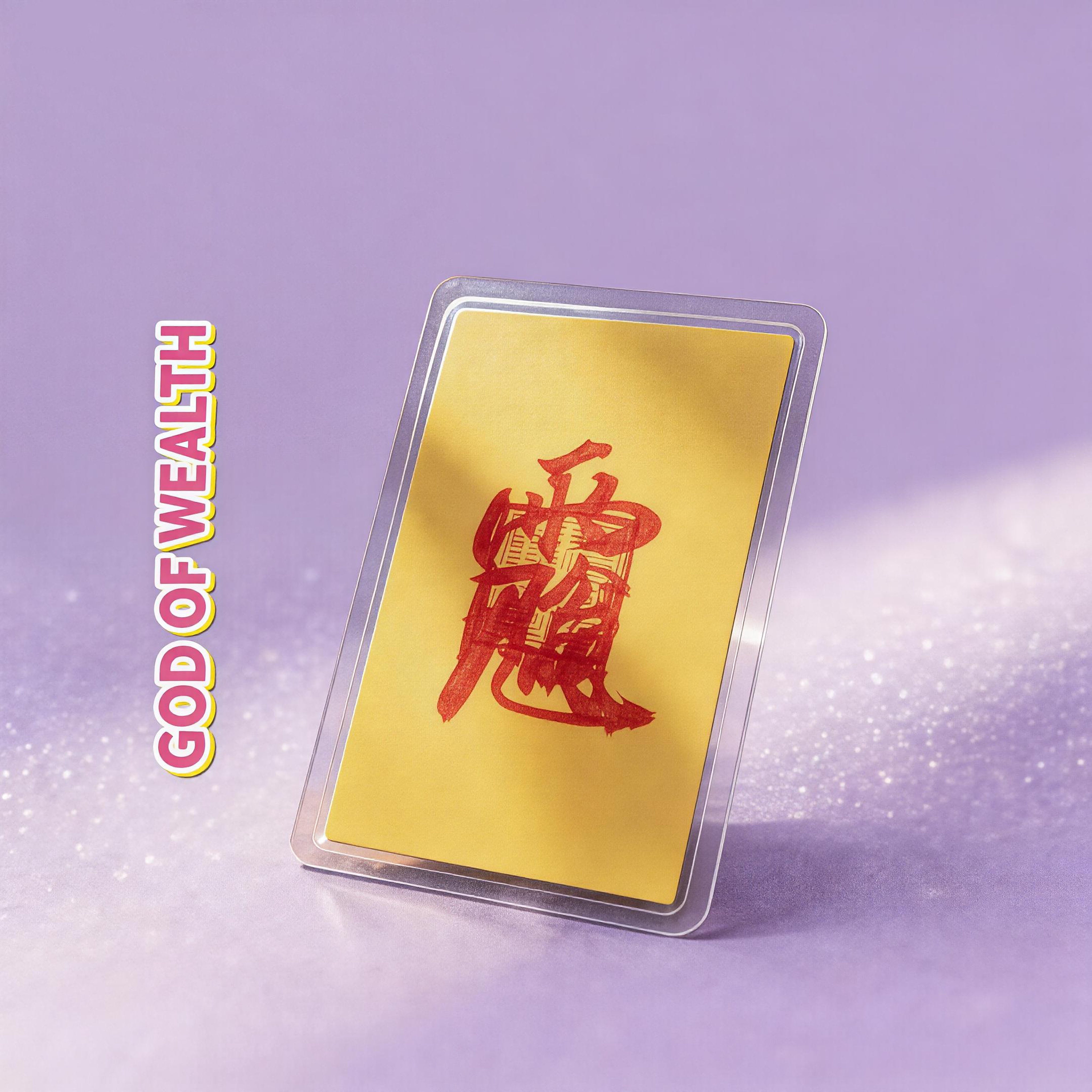 Zhao Gongming Wealth God Talisman Card
