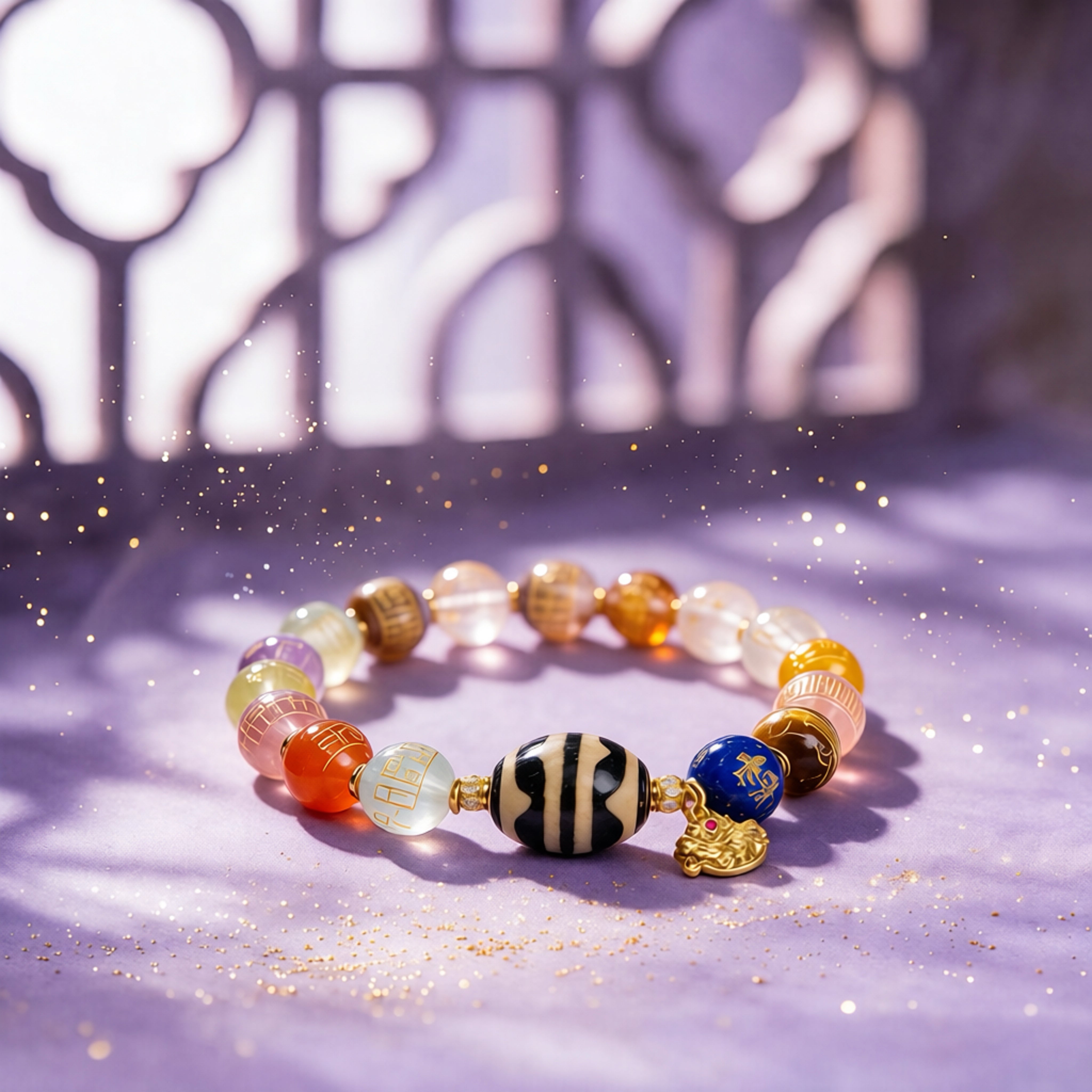 Feng Shui Five Elements Bracelet | Balance Charm