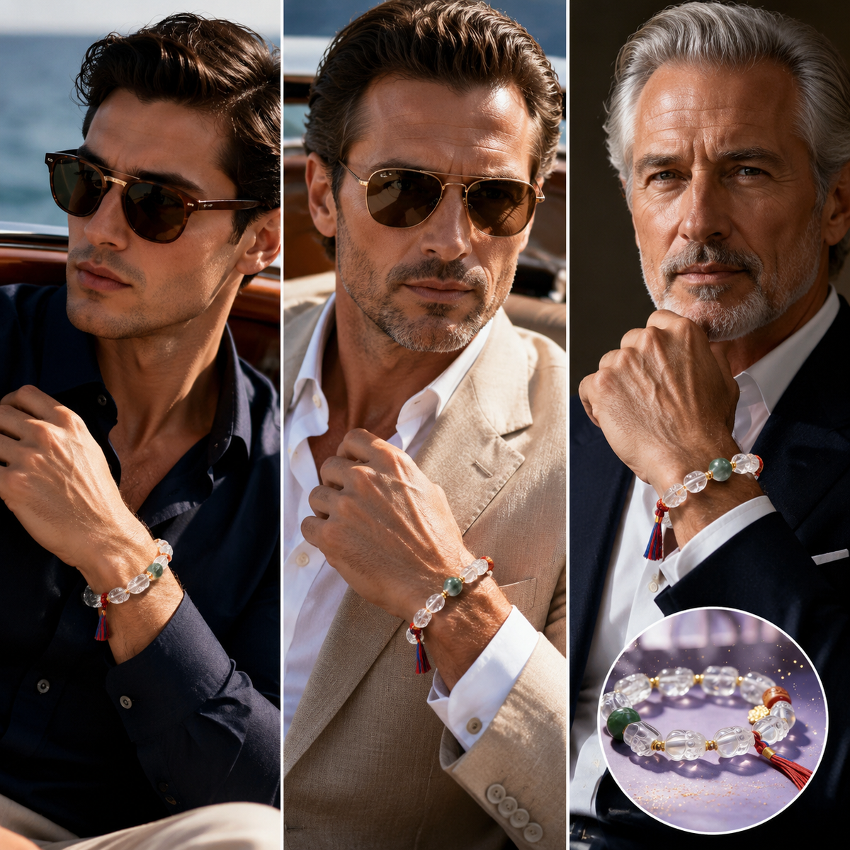 Feng Shui Pixiu Wealth Bracelet Set | Prosperity Charm