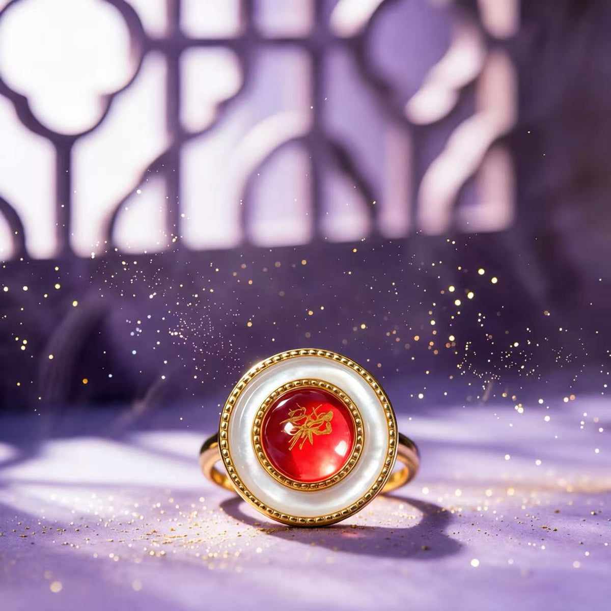Feng Shui Wealth Ring | Spiritual Protection Jewelry
