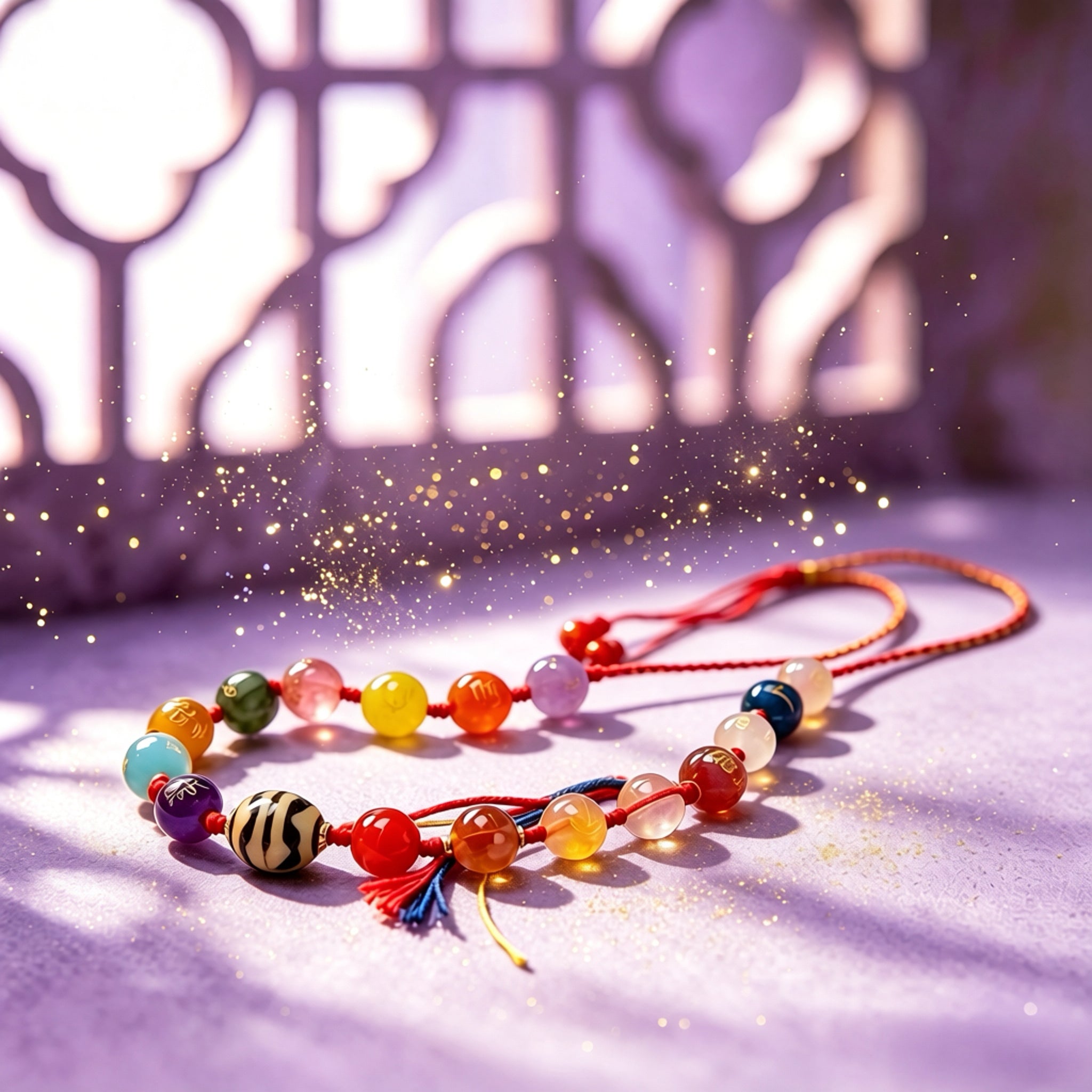 Feng Shui Phoenix Eight Talisman Necklace | Blessing Charm