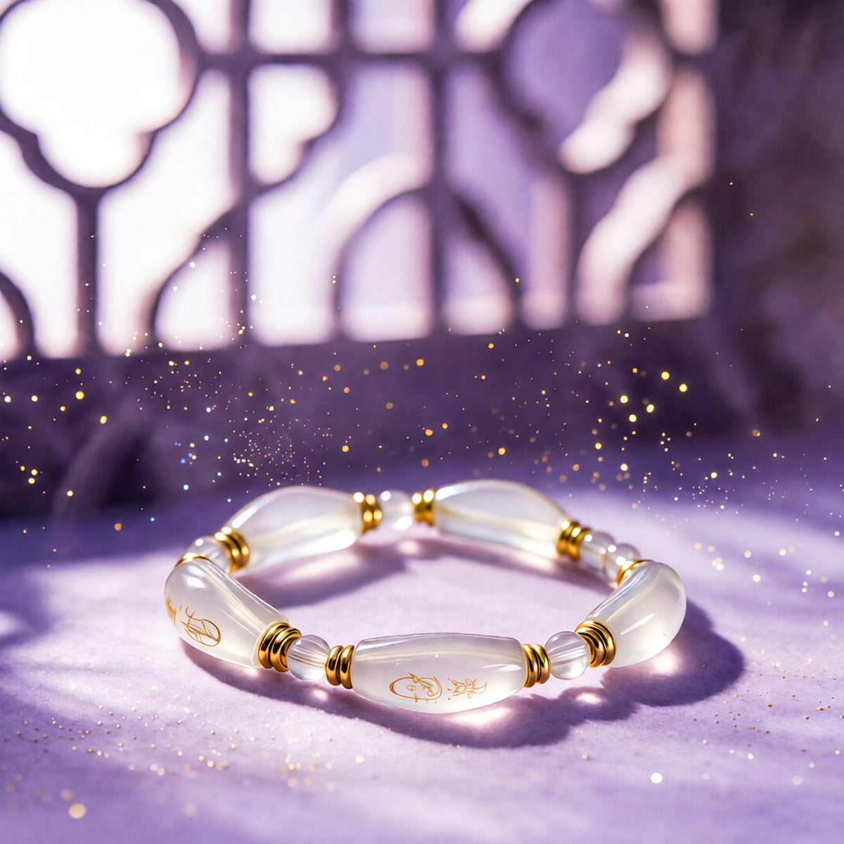 Qingxu Five-Talisman Bracelet | Feng Shui Protection Jewelry