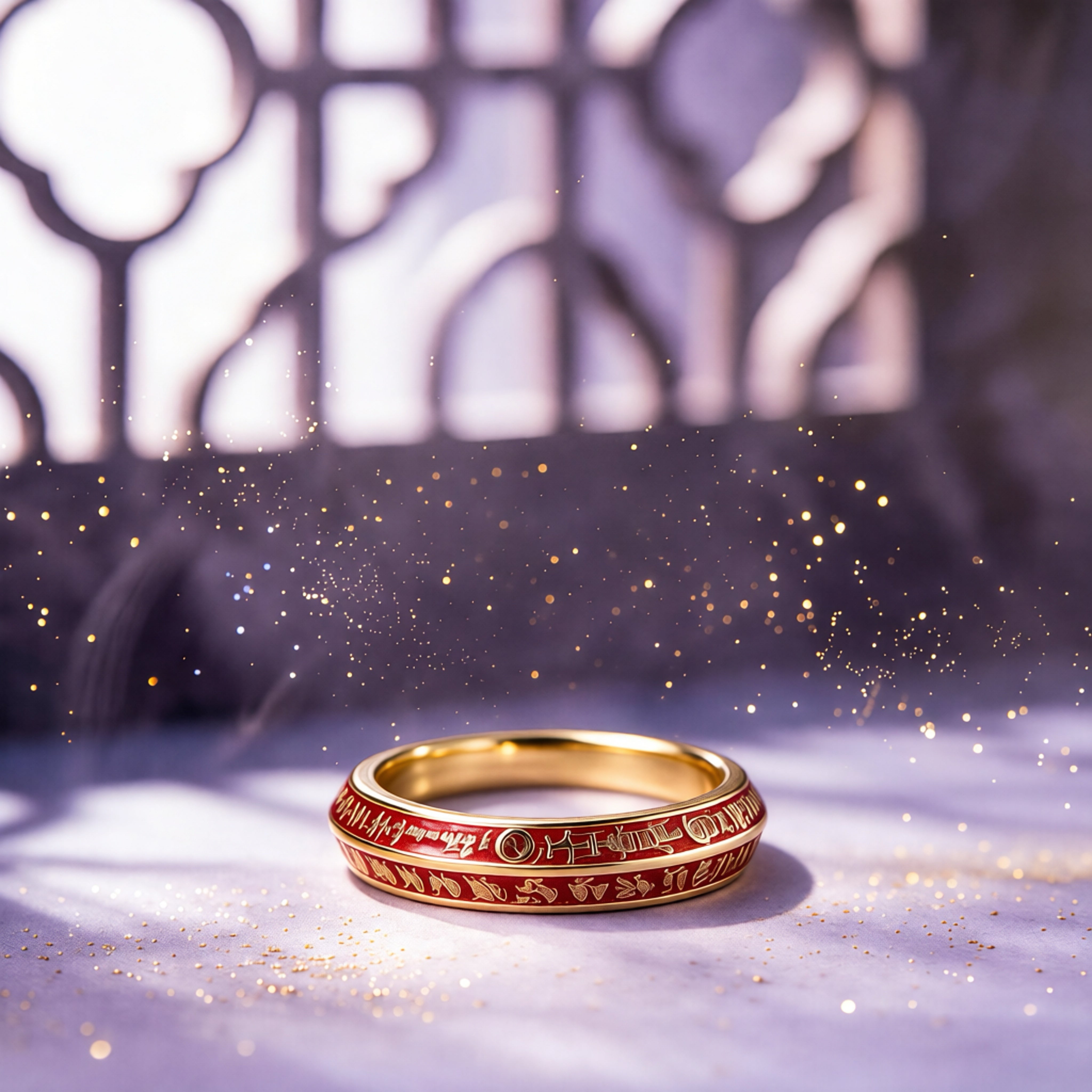Twenty Eight Edicts Ring | Spiritual Protection Energy Jewelry