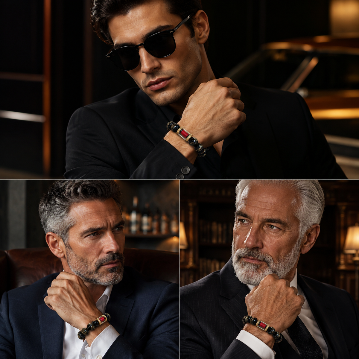 Sixteen Wealth Sacred Seals Bracelet | Feng Shui Wealth Jewelry
