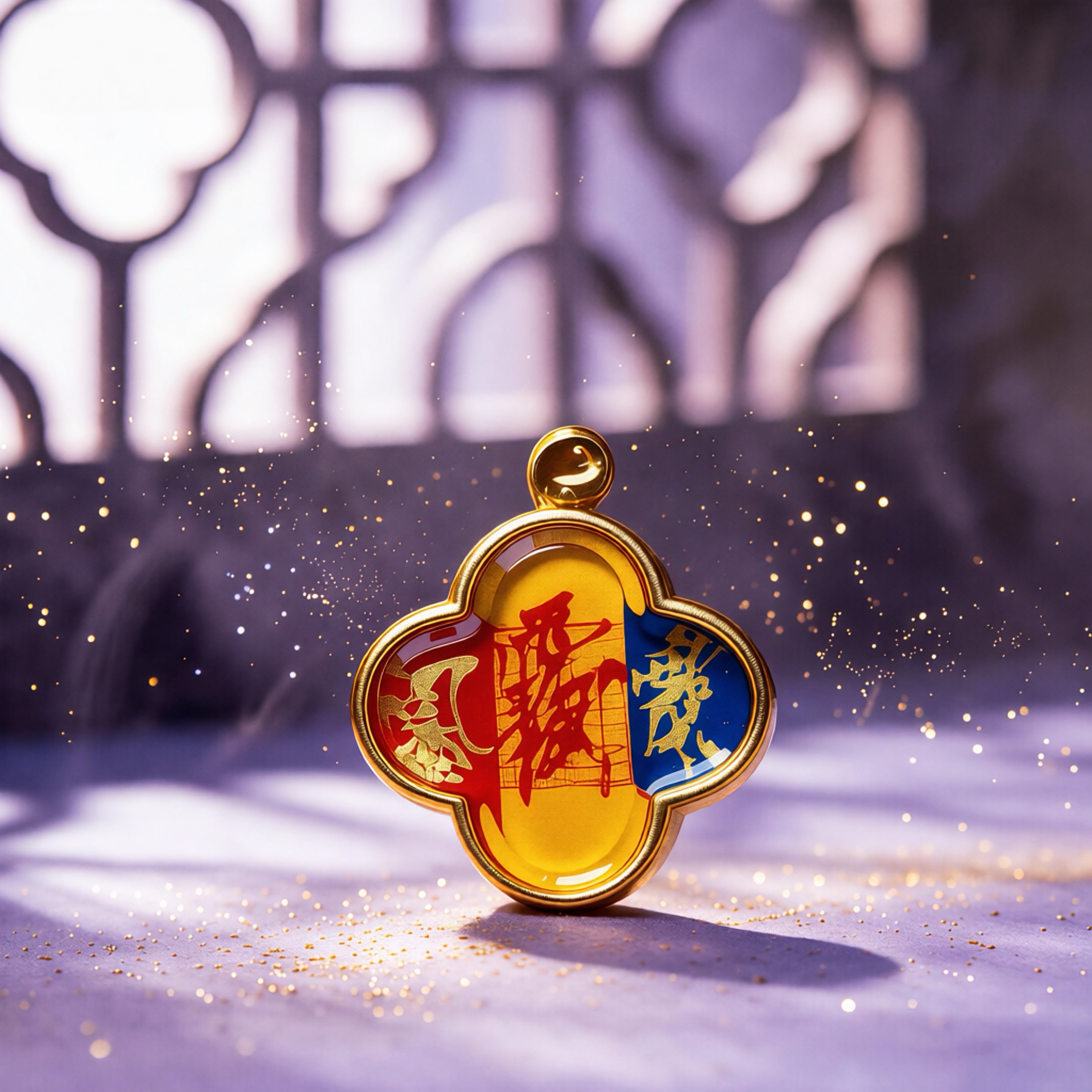 Four-Leaf Clover Pendant | Lucky Amulet