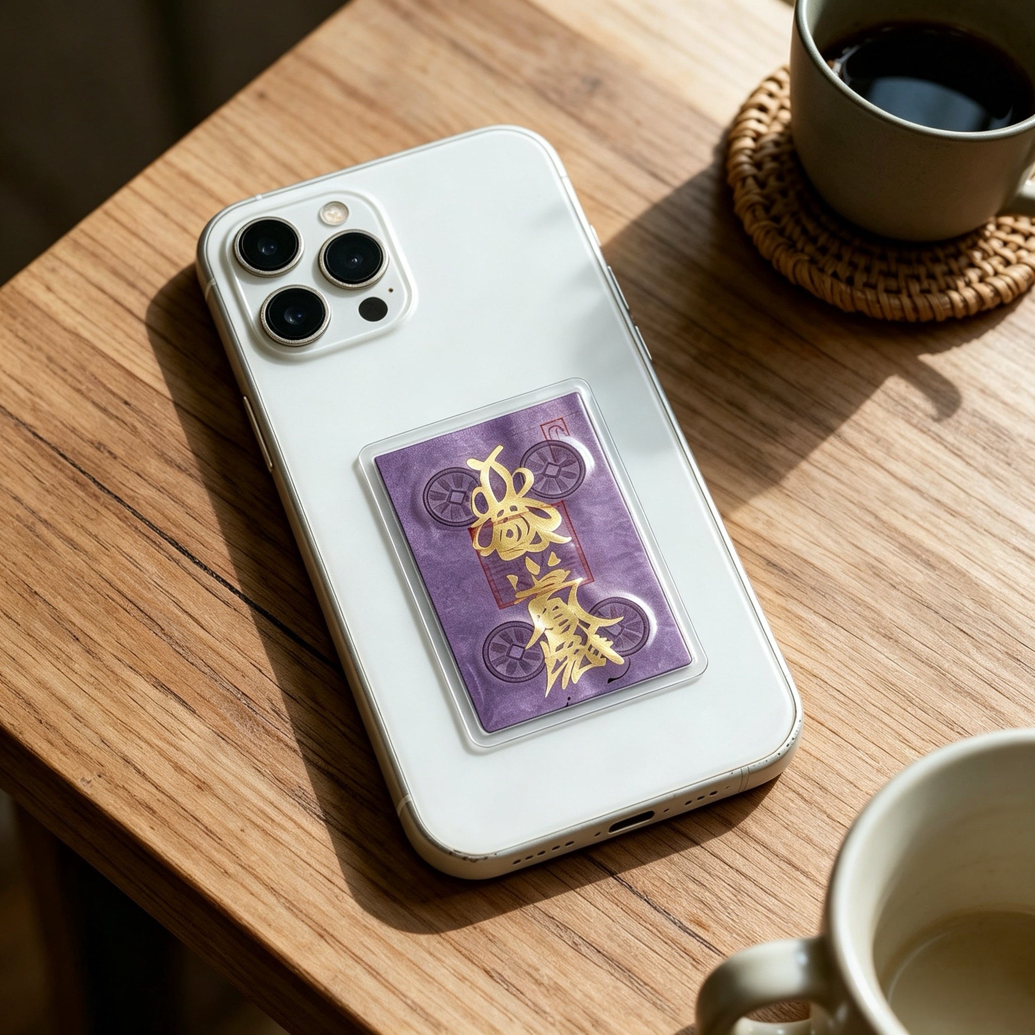 Feng Shui Purple Mountain Talisman | Protection Spiritual Jewelry