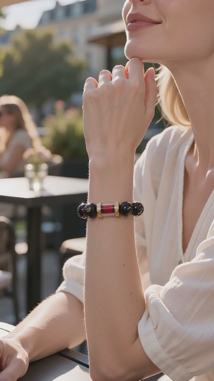 Sixteen Wealth Sacred Seals Bracelet | Feng Shui Wealth Jewelry