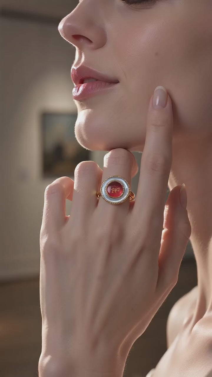 Feng Shui Wealth Ring | Spiritual Protection Jewelry